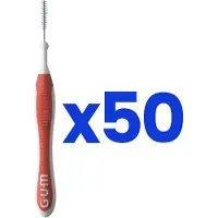 Gum Trav-Ler Ragers 0.8 mm rood - 50 stuks