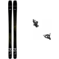 Movement - Toerski packs - Pack Alp Tracks 84 Swiss 2026 voor Unisex van Hout - Marine blauw