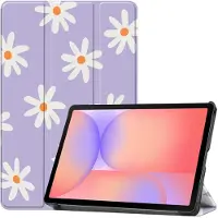 IMoshion Design Trifold Bookcase voor de Samsung Galaxy Tab S9 11.0 inch / S10 Lite / S10 FE / S9 FE 10.9 inch - Flower Distance