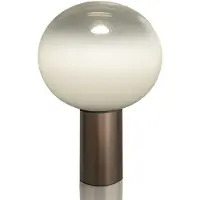 Artemide Tafellampe , Laguna 26, dimbare, Brons / Oudmessing, Woonkamer, Glas, Designer