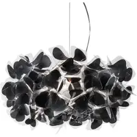 Slamp Hanglampe , Clizia Mama Non Mama, dimbare, Zwart, Woonkamer, Kunststof, Designer