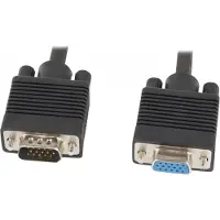 Lanberg VGA Cable Lanberg CA-VGAC-10CC-0018-B+ (1,8 m) Black