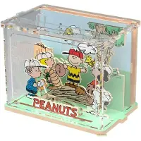 Pantasy Peanuts Puremind DIY Construction Mini Scene Baseball Time Model Kits