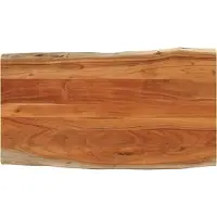 vidaXL Tafelblad rechthoekig natuurlijke rand 120x60x2,5 cm acaciahout