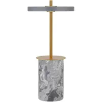UMAGE Buitenverlichting , Asteria MOVE MINI, dimbare, Goud / Messing, Woonkamer, Marmer, Designer