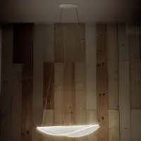 Stilnovo Hanglampe , Diphy, dimbare, Wit, Woonkamer, Kunststof, Designer