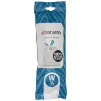 Brabantia 2x Perfectfit Vuilniszak Met Trekbandsluiting Code W 5 Liter 20 Zakken
