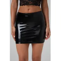 Christine le Duc - Mini Rokje Black Love - zwart - M