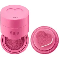 KAJA Blush - Cheeky Stamp | Cadeau 7 tinten opbouwbare en blendbare kleur met hartvormige applicator Rosy Finish 04 Feisty 0,17 oz