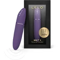 LELO Mia 3 - mini vibrator - discreet lippenstift vorm - paars