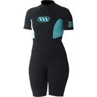 West Enforcer Springsuit 2/2 Mm Dames Shorty Met Korte Mouwen En Rits Op De Rug