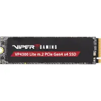 Patriot Memory VP4300 Lite 1 TB (zwart, PCIe 4.0 x4, NVMe 2.0, M.2 2280)
