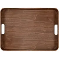 Sagaform Hanna dienblad groot 40x55 cm Donkerbruin