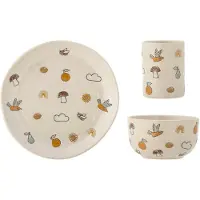 Bloomingville Agnes kinderservies 3-delig White