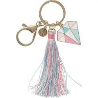 Kolorowe Baloniki Carrie Sleutelhanger - Diamant, Goud