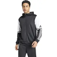 Adidas Trainingsjack 'SQ25' zwart / wit