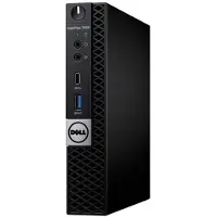 Dell OptiPlex 7050m, i5-7500T processor, 8GB RAM, 256GB SSD, mini-tower (mSFF), Windows 10 Pro, gebruikt