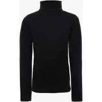 Mountain Peak kinder skipully met rollneck zwart maat 134/140