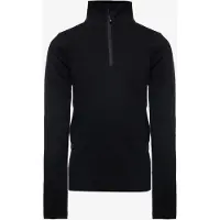 Mountain Peak kinder skipully met rits zwart maat 110