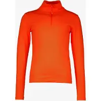 Mountain Peak kinder skipully met rits oranje maat 170/176