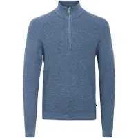 Matinique Trui 'Lagoon Z' blauw gemêleerd