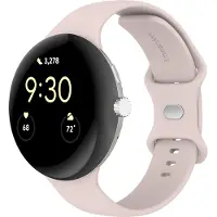 IMoshion Siliconen⁺ bandje voor de Google Pixel Watch 5 / 4 / 3 (45 mm) - Maat S - Roze