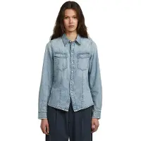 G-Star Slim fit jeansblouse met borstzakken