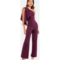 Lipsy Jumpsuit wijnrood