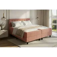 Beddenleeuw Boxspring Julia 200x200 | Tweepersoons | Bed 200x200 |