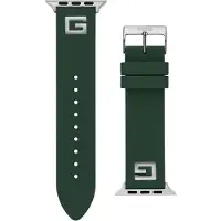 GUESS Armband 'APPLE BAND (42MM-44MM)' groen / zilver