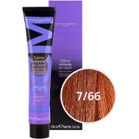 DCM Hair Color Cream Ammonia Free 7/66 Copper 100ml