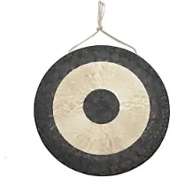 Gear4Music Life Chau Gong with Carrying Bag 32 Inch