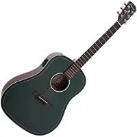 Hartwood Artiste Dreadnought Electro Acoustic Guitar Green