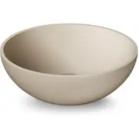 ZEZA Element Waskom - 41x41x14cm - solid surface - mat beige SW1439448