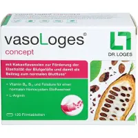 Dr. Loges + Co. GmbH vasoLoges concept, tabletten, 120 stuks. Tabletten, 120 stuks