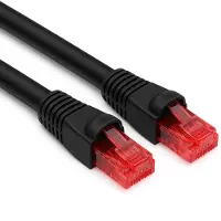 Goobay UTP CAT6a outdoor netwerkkabel | zwart | 15 meter