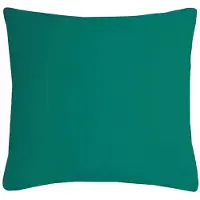 Stof Textile sierkussen Nelson - emerald groen - 40 x 40 cm - bank kussens - zitkussens - binnen/buiten - polyester