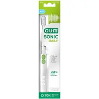 Gum 2x Elektrische Tandenborstel Sonic Daily Wit