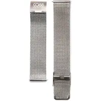 CO88 Collection Horlogeband 8CS-30001 Mesh - 18 mm - Milanese Horlogebandje - Zilverkleurig