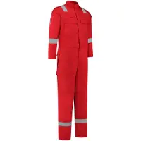Dapro Diamond Multinorm Overall - Maat 64 - Rood - Vlamvertragend , antistatisch , lasnorm , vlamboog en chemicaliën resistent