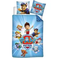 Paw Patrol Dekbedovertrek Team - 140 x 200 cm / 65 x 65 cm - Katoen