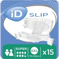 Ontex iD ID Expert Slip Super XXL - 4 paquets de 15 protections