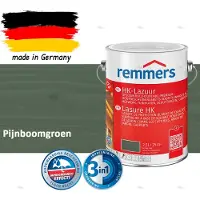 Remmers HK-Lazuur 3in1 Pijnboomgroen 2,5L – Premium Houtbeschermingsbeits voor Buiten – Oplosmiddelhoudend – UV- & Vochtwerend – Impregneer, Grondlaag & Beits in Eén