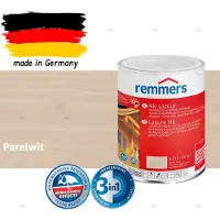 Remmers HK-Lazuur 3in1 Parelwit 0,75L – Premium Houtbeschermingsbeits voor Buiten – Oplosmiddelhoudend – UV- & Vochtwerend – Impregneer, Grondlaag & Beits in Eén