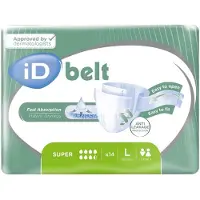 Ontex iD ID Expert Belt Super Large - 4 paquets de 14 protections