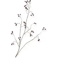 DK Design Daan Kromhout - Kunsttak - Paarse Bes - Besjes - Silk Berry - 93cm