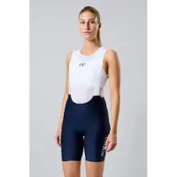 Acelera Intermediate Fietsbroek Dames met Zeem Navy Blauw - Wielrenbroek - Wielerbroek - Mountainbike - Bibshort - Spinning - Fietskleding - Koersbroek - Kort - Bretels - Maat m
