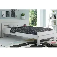 BMS - Bed - 160x200 - Wit - Met Matras