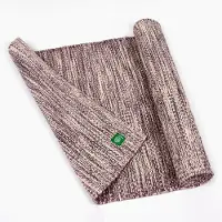 Samarali Yoga Tapijt van Biologisch Katoen – Handgeweven & GOTS-gecertificeerd – 193x66 cm – Duurzame Yogamat / Vloerkleed – Driekleurig Design