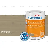 Remmers Long Life Houtbeits UV – geelgrijs – 2,5 Liter – Duurzame houtbescherming met maximale UV-bescherming